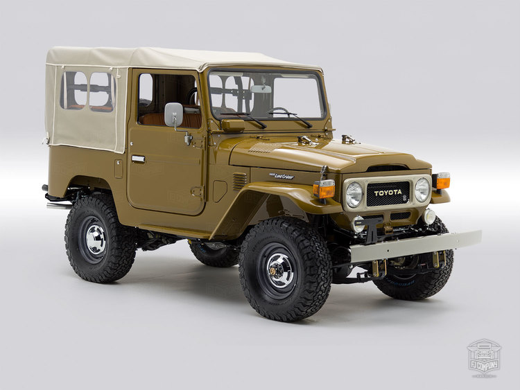 1978 Toyota Land Cruiser FJ40-271607 Red