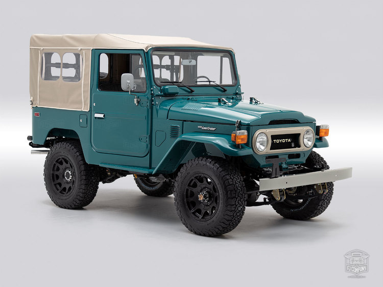 1981 Toyota Land Cruiser Blue FJ40 339404