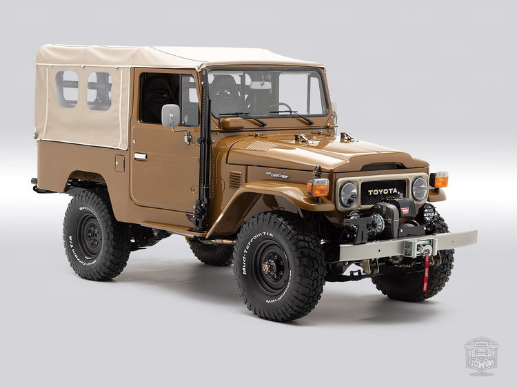 1982 Toyota Land Cruiser FJ43  Red FJ43 109790