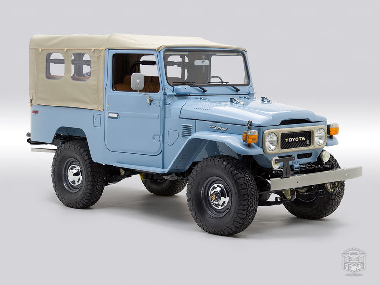 1983 Toyota Land Cruiser Blue FJ43 112471 