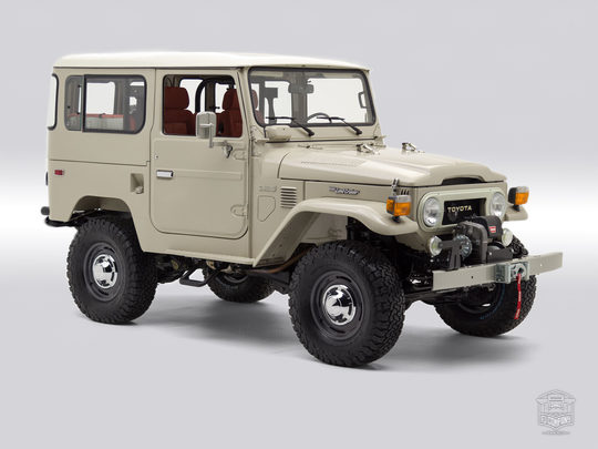 The FJ Company 1983 FJ40 Land Cruiser 367632-B Heath Gray